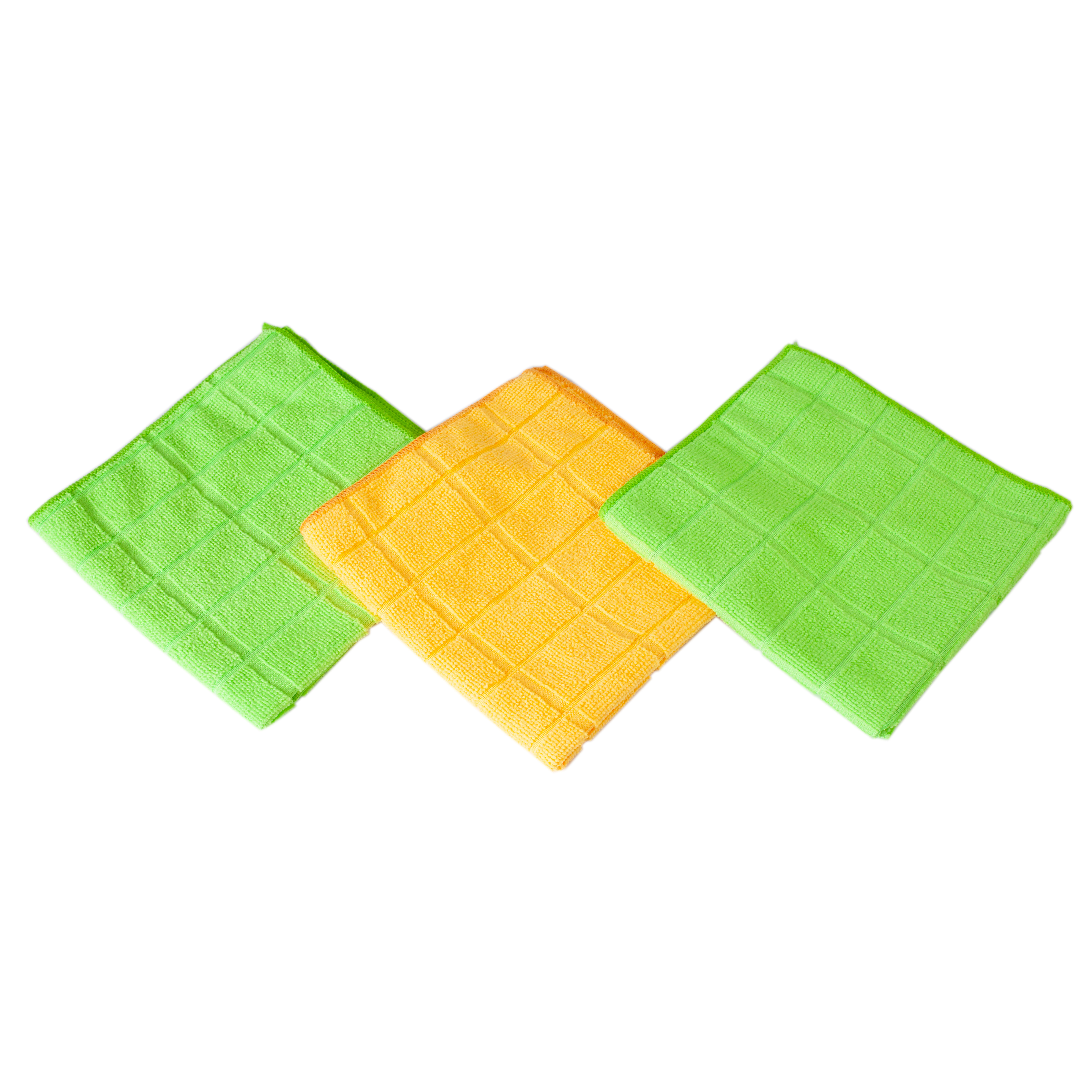 Microfiber Checked Cleaning Cloth & Microfiber Cleaning Towel