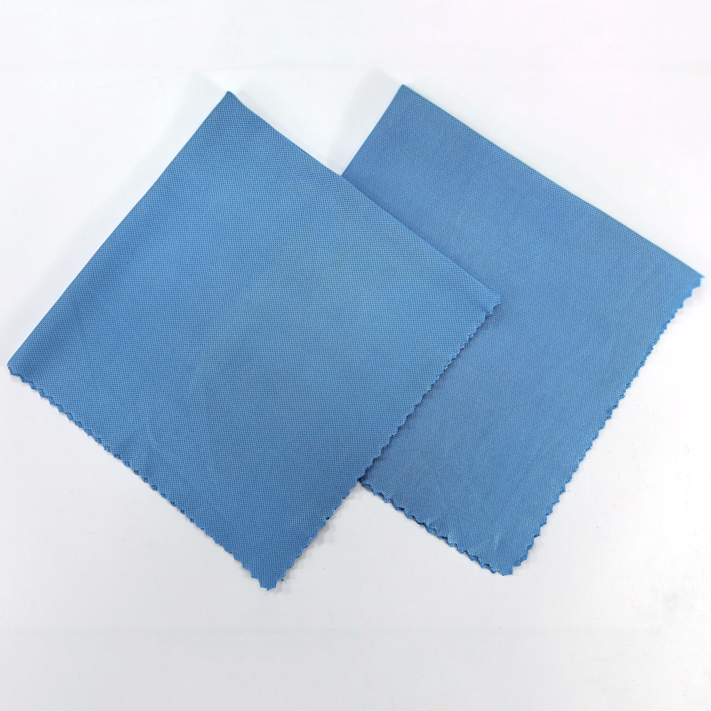 Mesh pique Microfiber cloth for Window and Glass cleaning