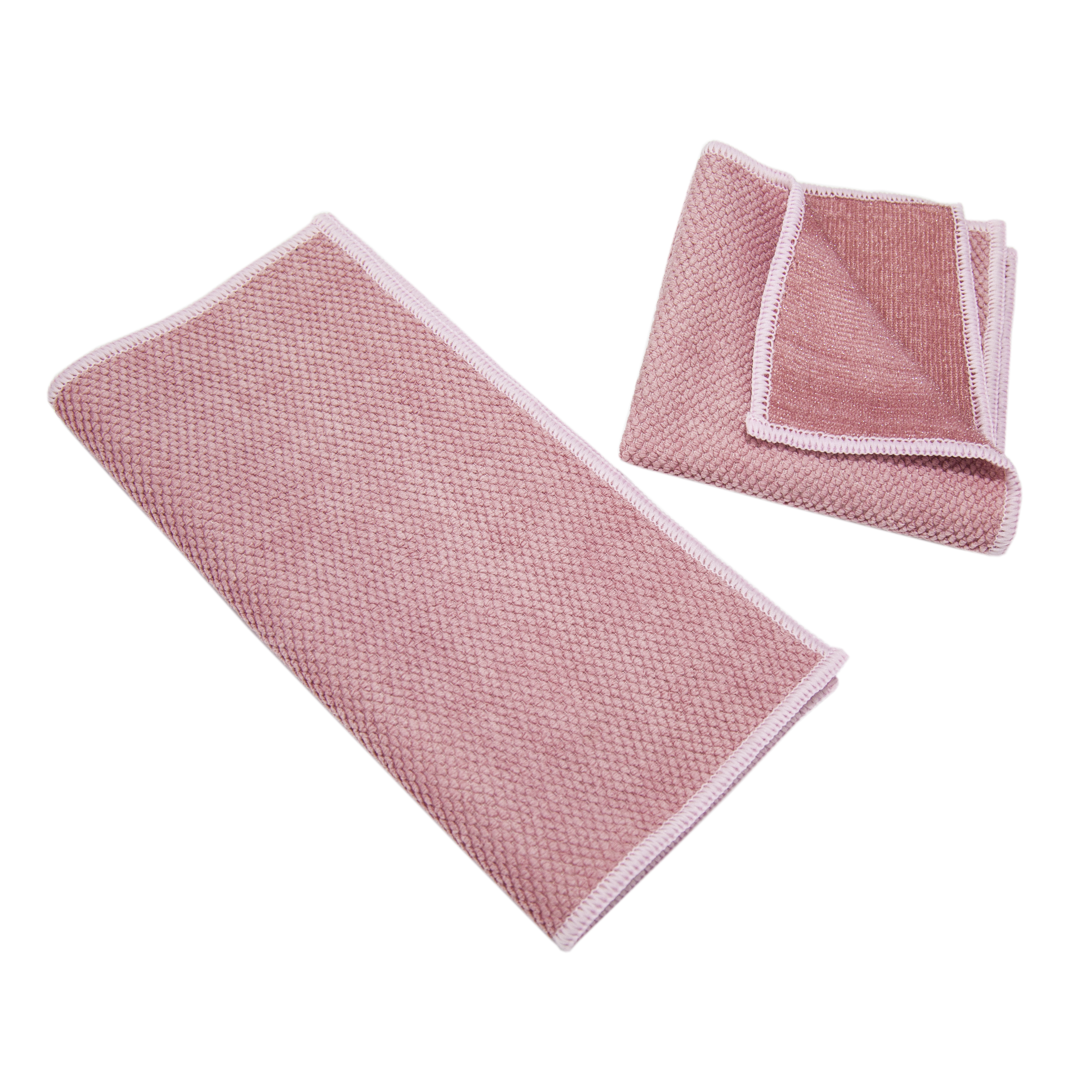 Waffle Microfiber Cloth with Plastic Dot