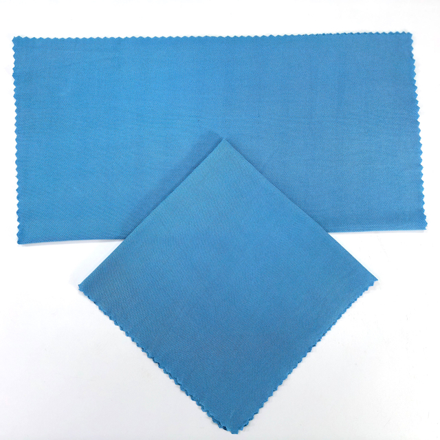 Mesh pique Microfiber cloth for Window and Glass cleaning