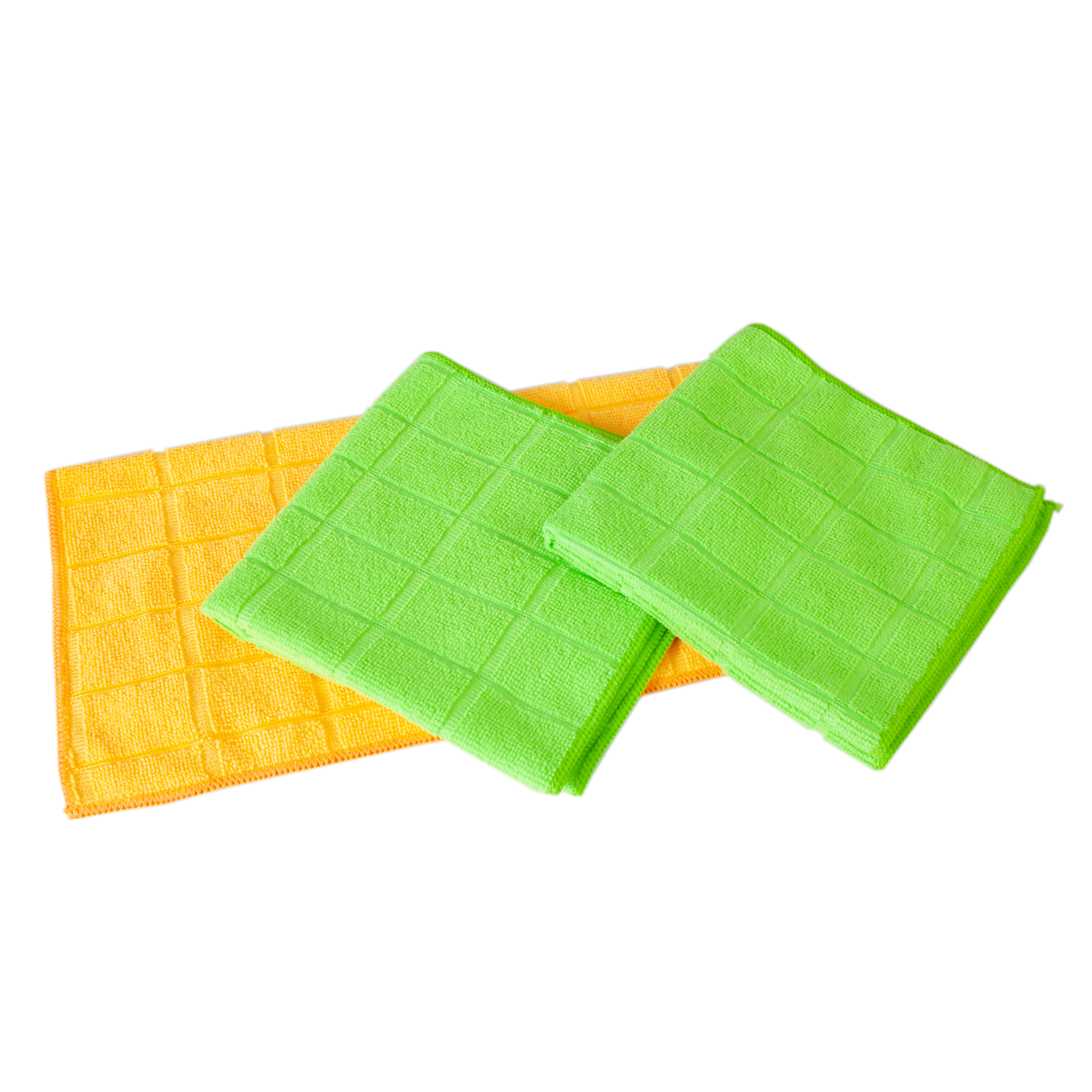 Microfiber Checked Cleaning Cloth & Microfiber Cleaning Towel